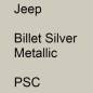 Preview: Jeep, Billet Silver Metallic, PSC.